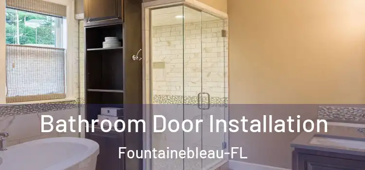 Bathroom Door Installation Fountainebleau-FL