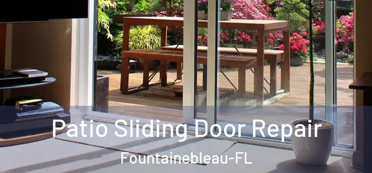  Patio Sliding Door Repair Fountainebleau-FL