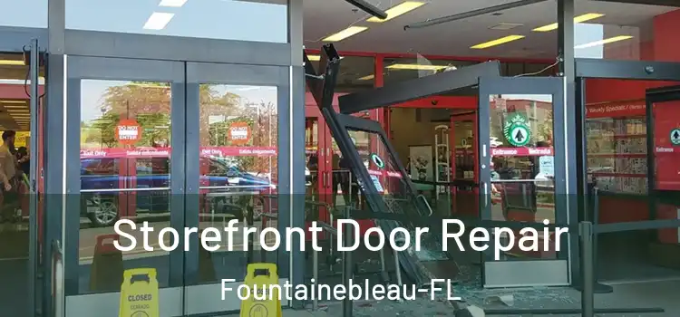  Storefront Door Repair Fountainebleau-FL